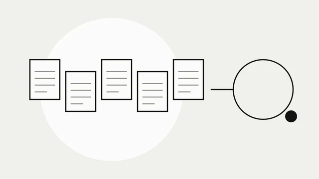 Diagram: five note sheets for entity, visas, banking, housing and funding lead to a ring for the monthly meetup.